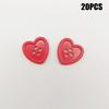 20Pcs/Set Buttons For Needlework Heart Sewing Button For Clothing Diy Accessories Decorative Craft Supplies