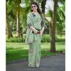 Beautiful Floral Embroidery all Over The Saree