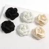 2/5Pcs Rose Artificial Flowers 5CM Fake Flowers for Home Decor Wedding Decoration DIY Craft Gifts Wreath Scrapbook Accessories