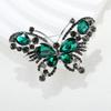 Fashion Crystal Butterfly Brooch Creative Hundred Matching Insect Pin Suit Sober and Fashionable Clothing Accessories Brooch Jewelry