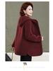 2025 Stylish Mother’s Winter Jacket: Velvet Cotton Padded, Fleece, Thickened Warm Outerwear for Middle-aged & Elderly Women