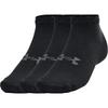 Under Armour Essential Ankle Socks Unisex 3 Pack Black 1365745-001