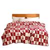 Hundred Blessings Wedding & Engagement Flannel Blanket - Cozy Gift for Office, Air Conditioning, or New Year Celebrations.