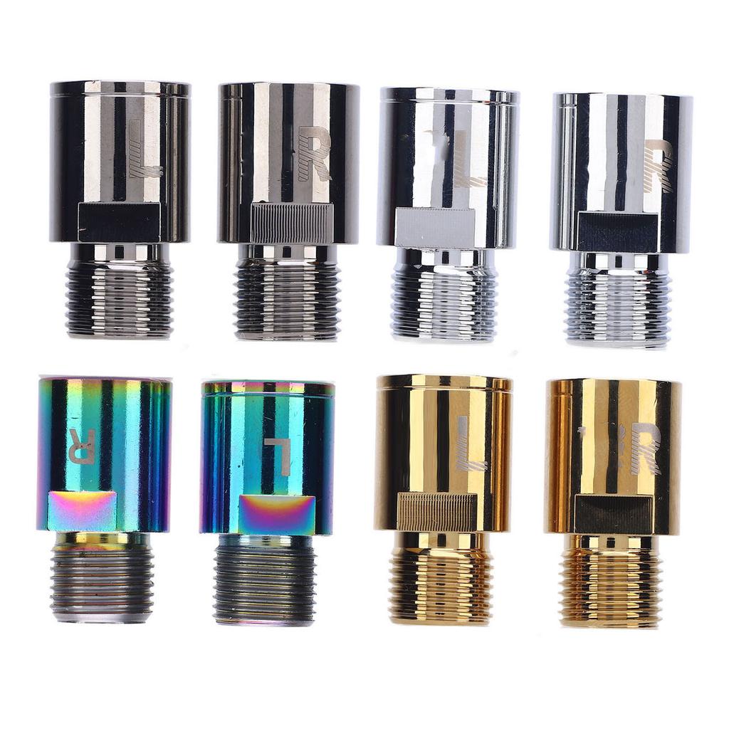 2Pcs Bike Pedal Extension Shaft Ti Alloy Protective Effortless Use Reduce Friction Bike Pedal Extend