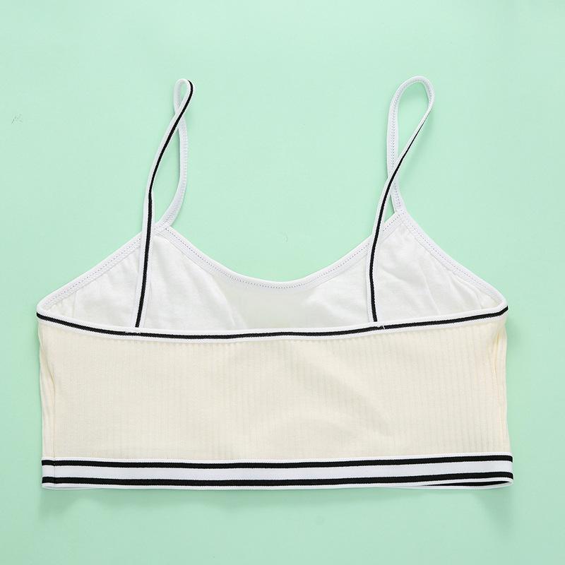 Teen Girls' Camisole Bra, Ages 9-16, Perfect for Elementary to High School Students