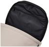 Kangol Leather Tag Daypack Backpack with Inner Bag, Beige, Free Size