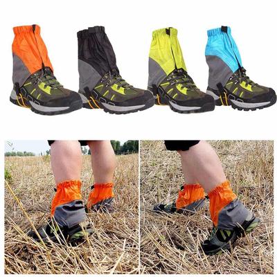 Ghette ultraleggere impermeabili in nylon rivestito in silicone per esterni Protezione per le gambe Trekking Arrampicata Trek