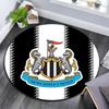 Newcastle United FC Round Area Rug,Carpet Rug for Living Room Bedroom Sofa Playroom Decor,Non-slip Floor Mat
