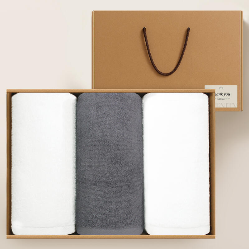 Bath Towel 30 count 450g 3P Hotel Large Body Towel Set white