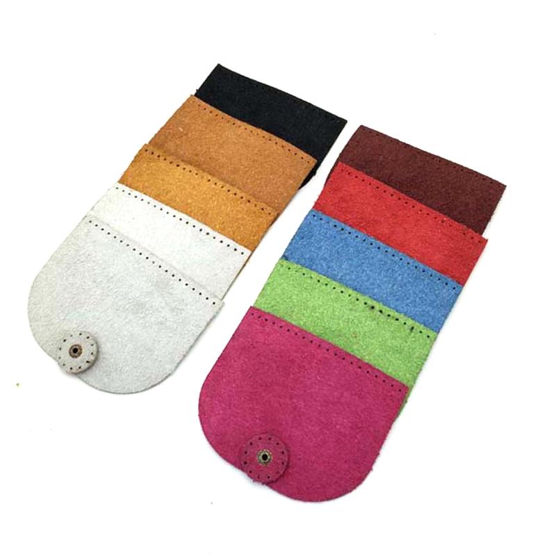 5pcs Bag Flip Cover PU Leather Magnetic Buckle Purse Handmade Bottom for DIY Handbag Shoulder Bags Making Accessories 10x12cm