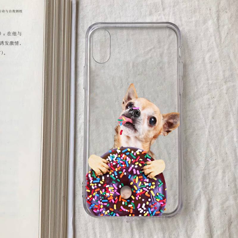 Chihuahua Dog Fashion Phone Case for iPhone 11 12 13 mini pro XS MAX 8 7 6 6S Plus X 5S SE 2020 XR case