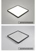 Nordic Modern Minimalist LED Ceiling Light - Ultra-Bright Rectangular/Square Fixture for Bedroom and Living Room