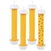 Hanging Sticky Fly Traps for Outdoors and Indoors, Non-Toxic Fly Catcher for House Flies, Moths, Gnats, 10 Pack