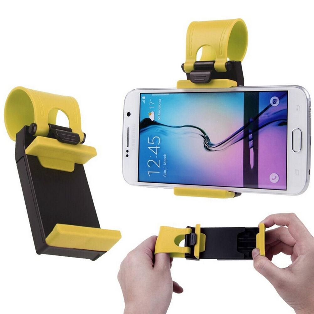 Roter fauler Autolenkrad-Handyhalter Universal-Kunststoff Großhandel