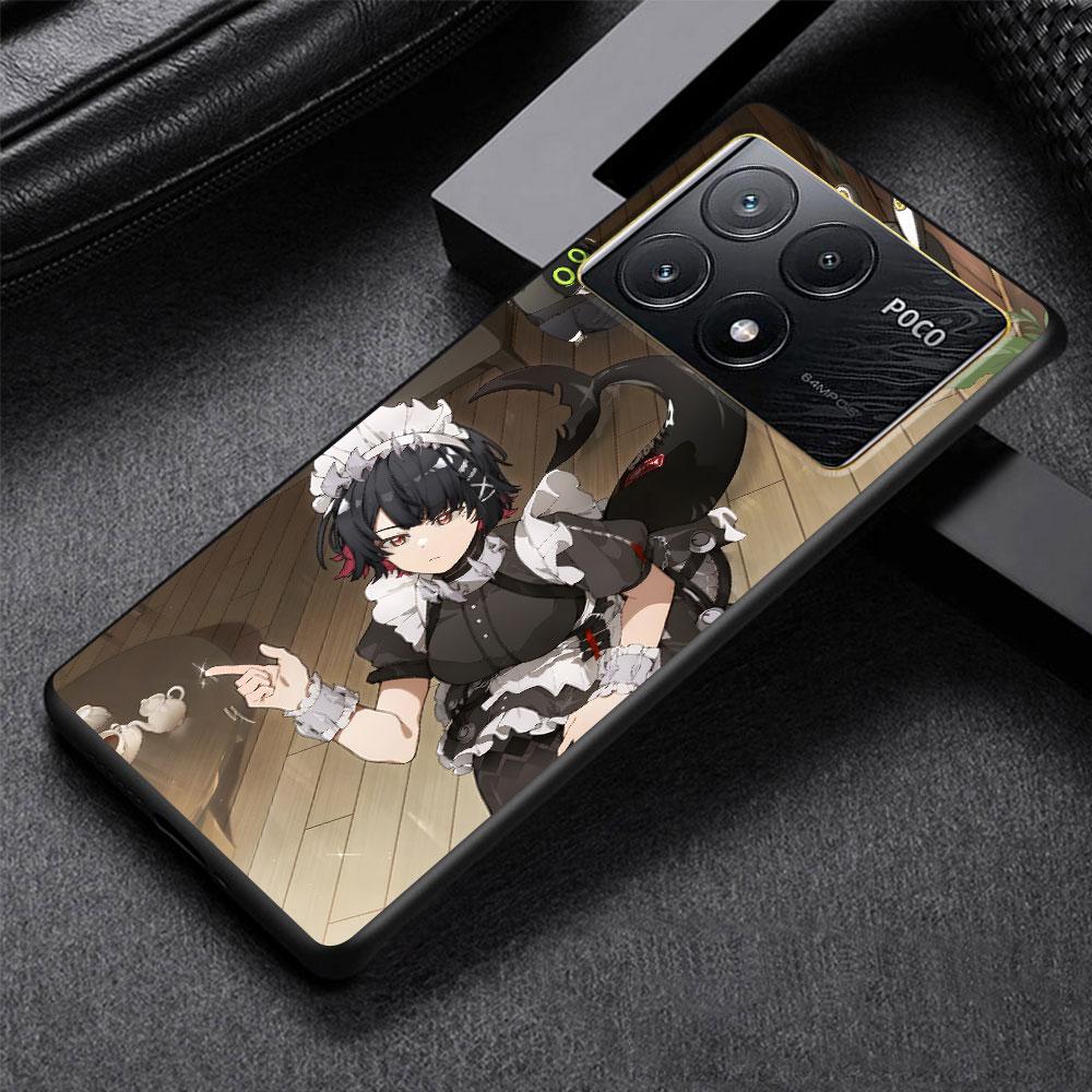 

Corin Wickes ZZZ Ellen Joe Case for Xiaomi Poco M3 X3 NFC X5 M5s M4 Pro 5G F3 Black Silicone Soft Phone Cover Coque Xiaomi Poco F3