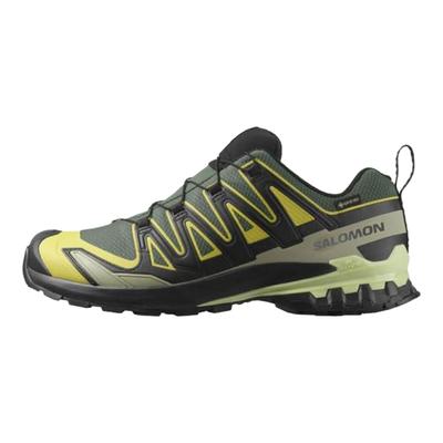 XA Pro 3D V9 Bequeme Vielseitige Wasserdichte Unterstützung Trailrunning-Schuhe Herren Laufschuhe Grün 479804