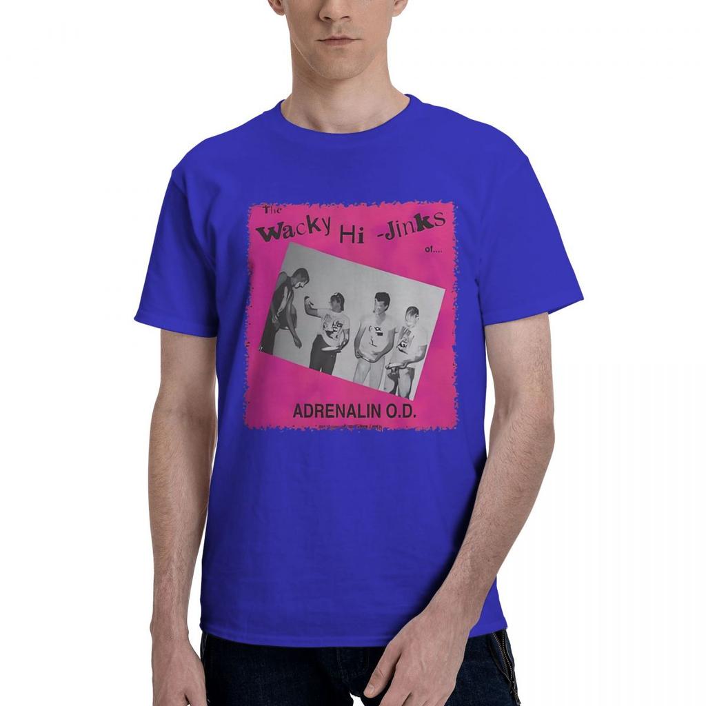 The Wacky HiJinks Of Adrenalin OD 1 100 Cotton Casual Breathable Confortable Cute Funny Ugus TShirts Men TShirt