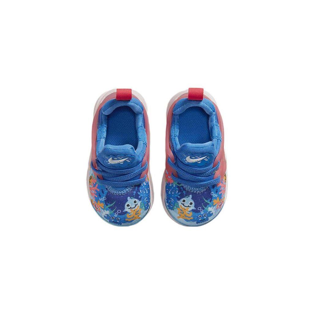 Nike Air Presto SE TD Toddler Unisex Light Photo Blue Sea Coral Vivid Orange Summit White Lifestyle Shoes DX1973-400