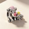 Toy Story Monsters, Inc.Stitch,Dumbo,Winnie the Pooh,Charm Beads Dangle Fit Snake Bracelet Necklace Beads For Diy Jewelry