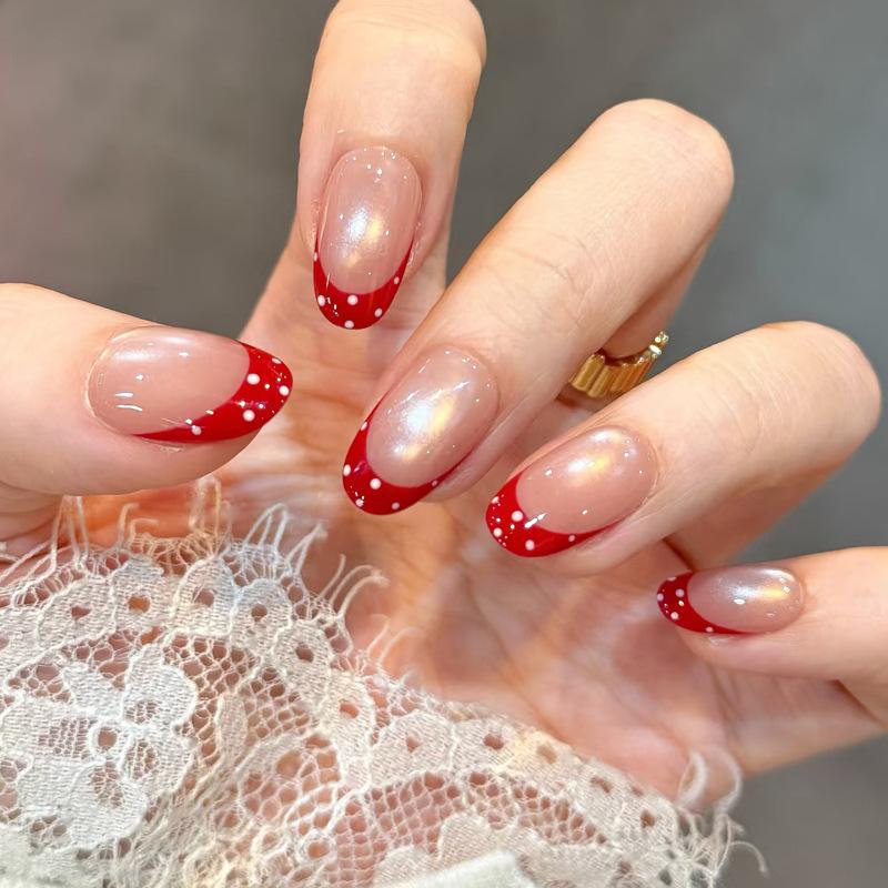 Nude růžový gradient Kočičí oko Bělení Aurora Nail Art Odnímatelné samolepky