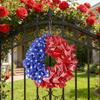Independence Day Holiday Wreath Wall Hanging Decoration For Front Door Window Staircase Display Indoor And Indoor Use