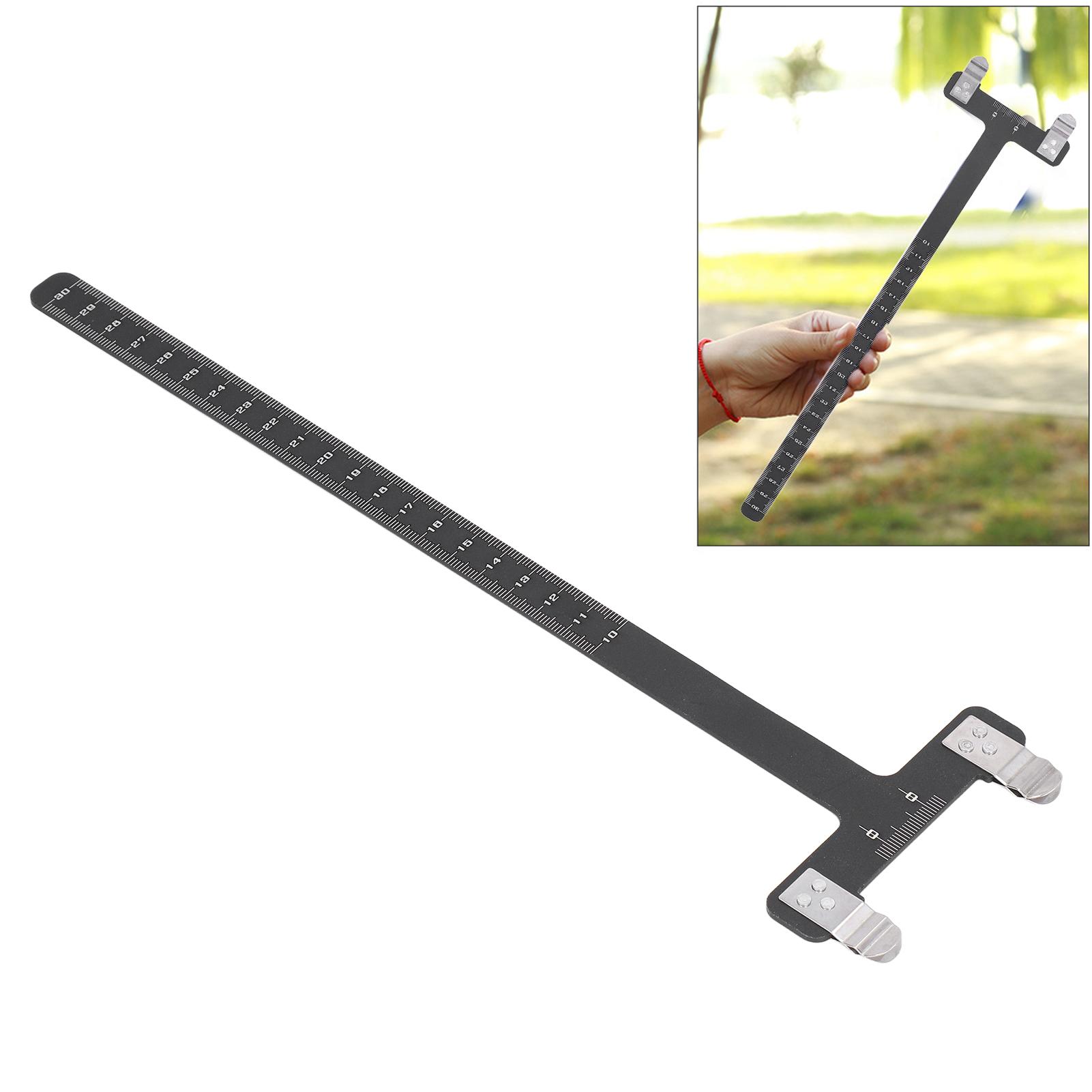 

Квадратна лінійка Т-подібної форми Струна для вимірювання струн для складного лука Вигнутий лук