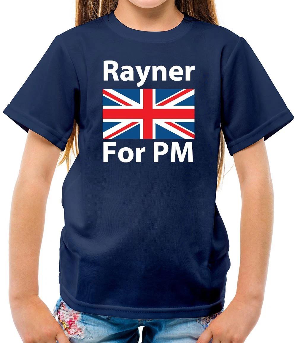 Rayner For PM - Kids T-Shirt - Labour Angela Election Prime Minister 140