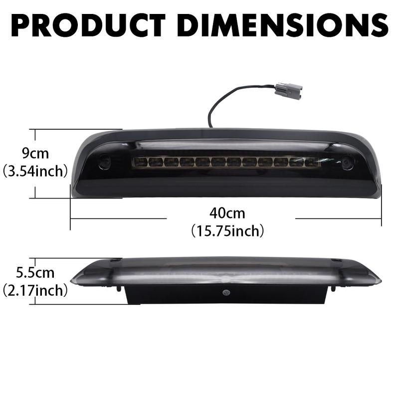 Car Led Third Brake Light Strobe 3rd Cargo Rear Tail Stop Lamp For Chevy Silverado GMC Sierra 1500 2500HD 3500HD 2014-2018