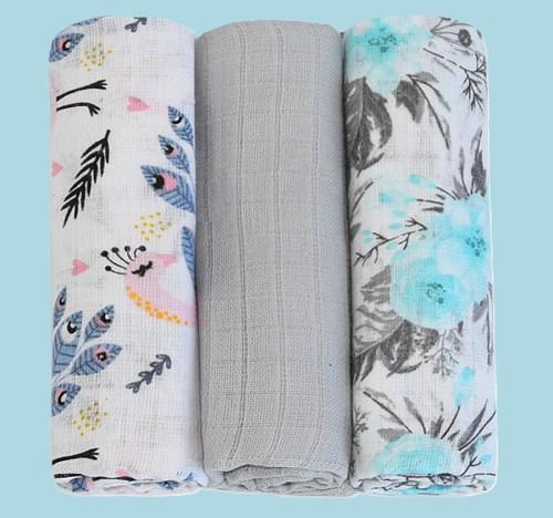 Cloth Diapers, 3 Pieces (set X)