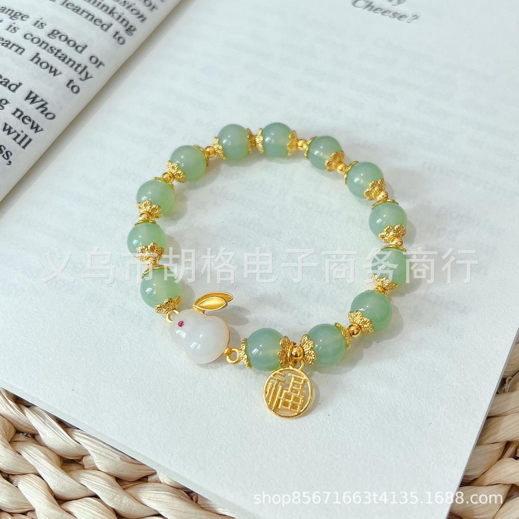 JYL TS Bracelet Butterfly Jade Style -Symbolizes Transformation & Attracts Fresh Luck