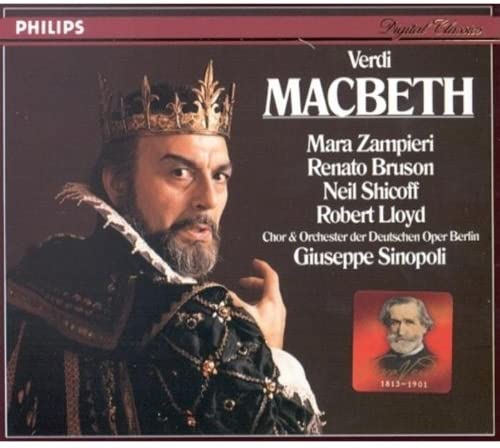 

CD ДЖУЗЕППЕ ВЕРДИ, ДЖУЗЕППЕ СИНОПОЛИ, - Верди: Макбет 4121332 Philips Германия Классика Б/У