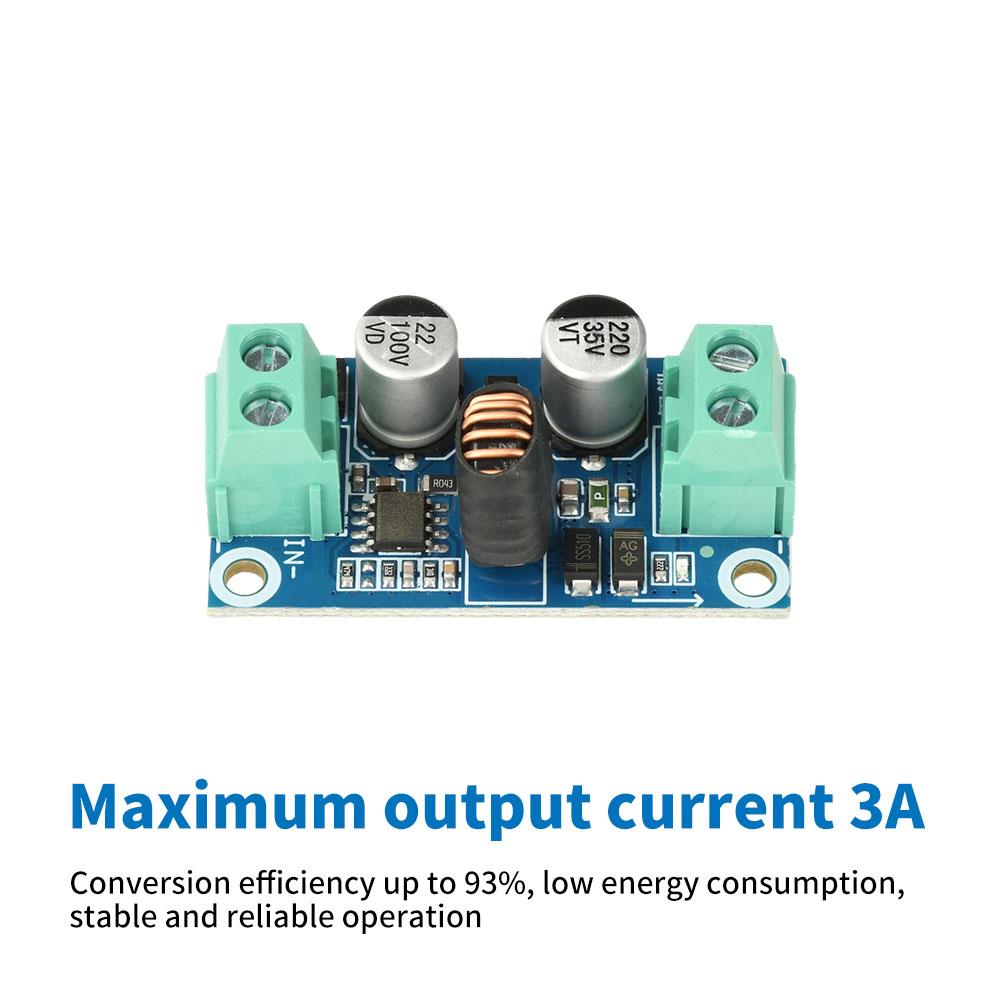 DC 10V-100V to DC 5V/12V/24V Buck Converter Board Step-down Board Voltage Regulator Electronic Kit