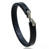 1Pc New Retro Simple Cowhide Bracelet Men's Jewelry Fashion Versatile Punk Rock Leather Bracelet