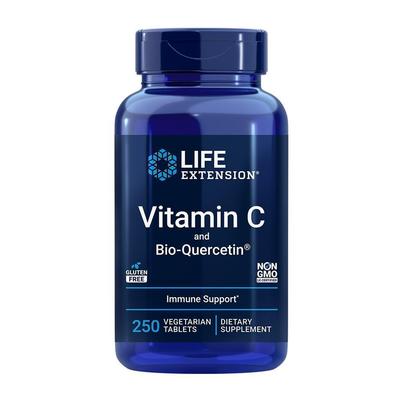Vitamin C und Bio-Quercetin, 250 vegetarische Tabletten