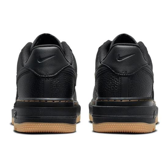Nike Zapatillas para hombre Air Force 1 Luxe Negro Goma DB4109-001