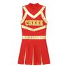 Women Stage Costume Musical Rave Party Show Cheering Team Uniform Fancy Dress Cheerleading Dancewear Cosplay Masquerade Carnival