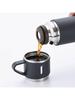 Kakusei Water Bottle, Mug with Cup, 6.7cm X 9.9cm X 24.5cm, 450ml, Double-Layered Vacuum Insulation, Hot/Cold Insulation, Cococafe CC-23