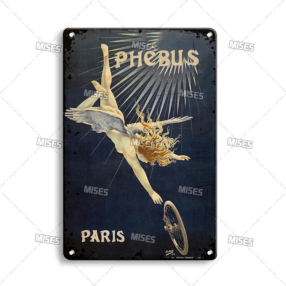 DORA Tin Sign MISES France Metal Poster Vintage Metal Tin Sign Industrial Decor Metal Sign Weathered Metal Plate Man Cave Studio Metal Plaque 20x30cm（7.8x11.8inch）