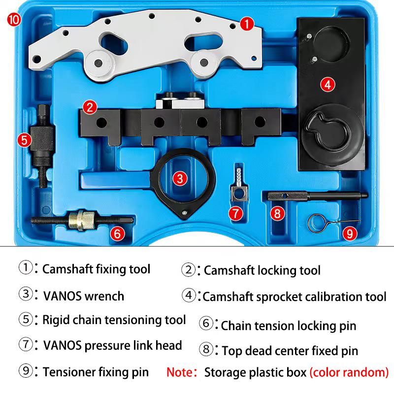 Timing Tool Double Vanos Engine Camshaft Alignment Timing Locking Kit For BMW M52 M56 X3 X5 3.0L 3 5 7 Series Z3 Z4 Car Tools