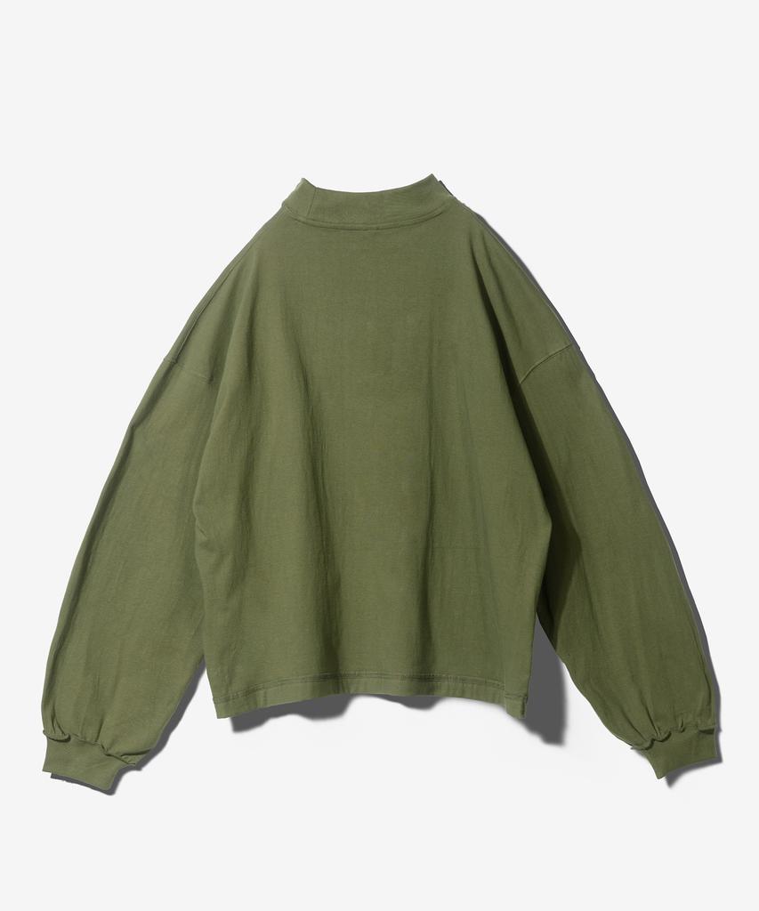 Paensyo Cross Mockneck Long Sleeve - Khaki