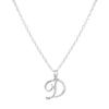 Elegant 26-Letter Uppercase Pendant Necklace: Simple and Fashionable European-American Clavicle Chain with Niche Design