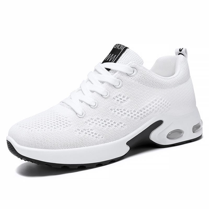 2025 Women's Korean Fashion Trend Sneakers: Soft Sole, Breathable Running Shoes with Air Cushion.