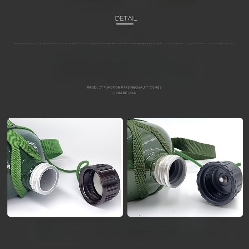 1 buc Oală de Aluminiu Veche Oală cu Mâner Grosier 87 Fierbător Protecția Muncii Antrenament Militar Sporturi în Aer Liber Capacitate Mare