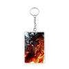 Anime Nezuko Agatsuma Zenitsu Kanroji Mitsuri Cartoon Cool Acrylic Keychain Accessories Figure Pendant Charm Decor Gifts Toys