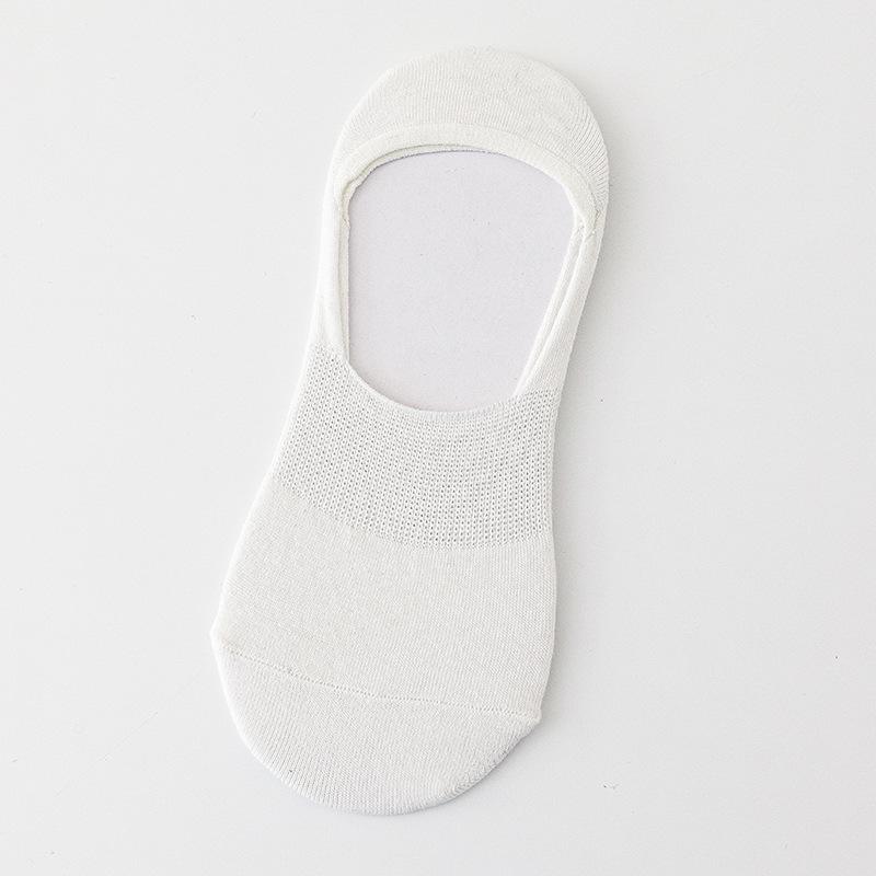 Women's Summer Thin Mesh Breathable Sweat Suction Shallow Mouth Non Slip Non Fall with Invisible Socks