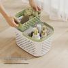 Shower Caddy Tote for Student Toiletries and Dorm Bath Storage