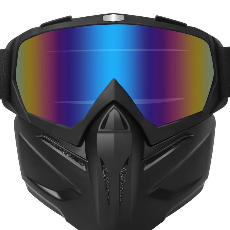 Miling Outdoor Cycling Face Mask with Detachable Goggles