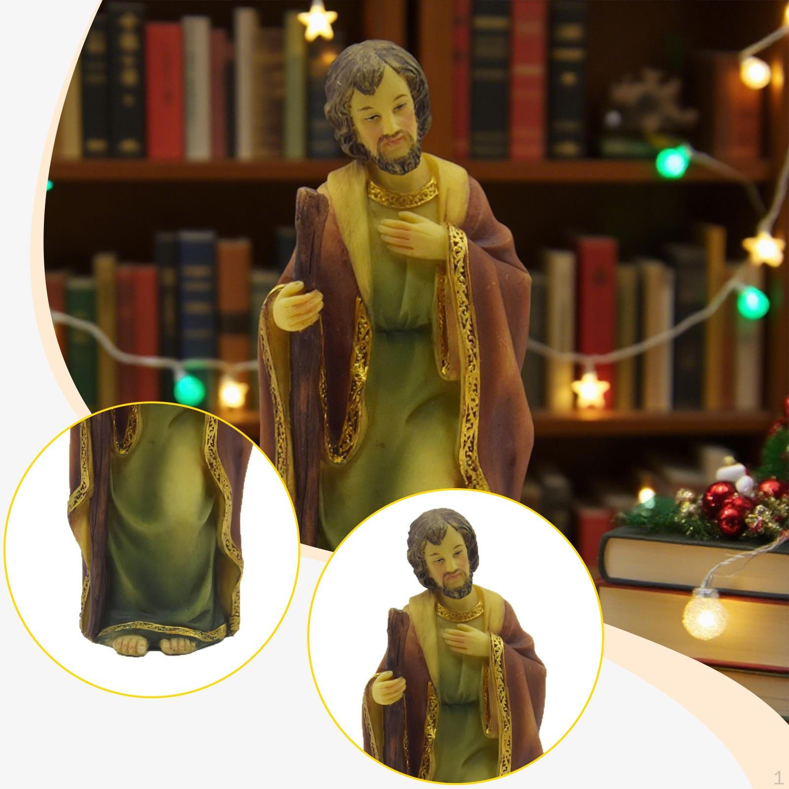 

Религиозная фигурка, настольное украшение, креативная коллекция, скульптура, смоляная статуэтка для камина, письменного стола