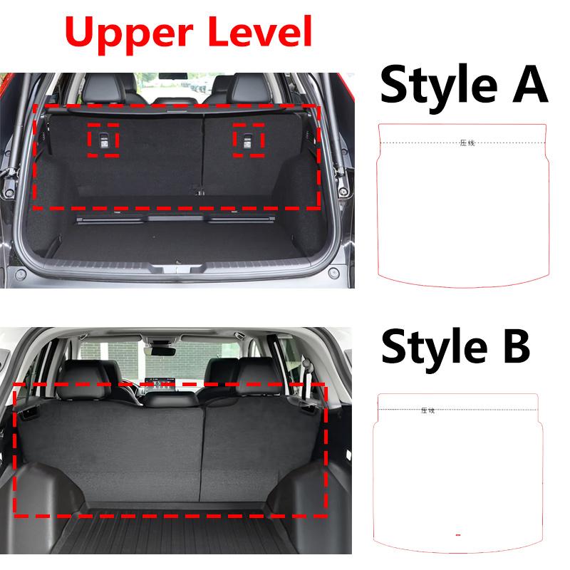 Honda CR-V RS 2023 2024 2025 için Deri Araba Bagaj Matı CRV Kargo Saklama Minderi Kaplaması Bagaj Halısı Paspası İç Oto Aksesuarları