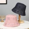 Spring and Summer Rhinestone Rose New Bucket Hat Big Head Circumference Hat Sun Protection Hat Sunshade Small Basin Hat Winter